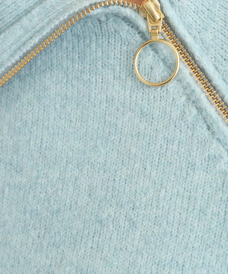 サイドジップカラーニットプルオーバー9