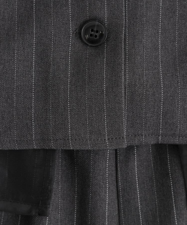 【2点SET/体型カバー】透け感とレイヤードで大人の遊び心を、ビスチェSET UP26