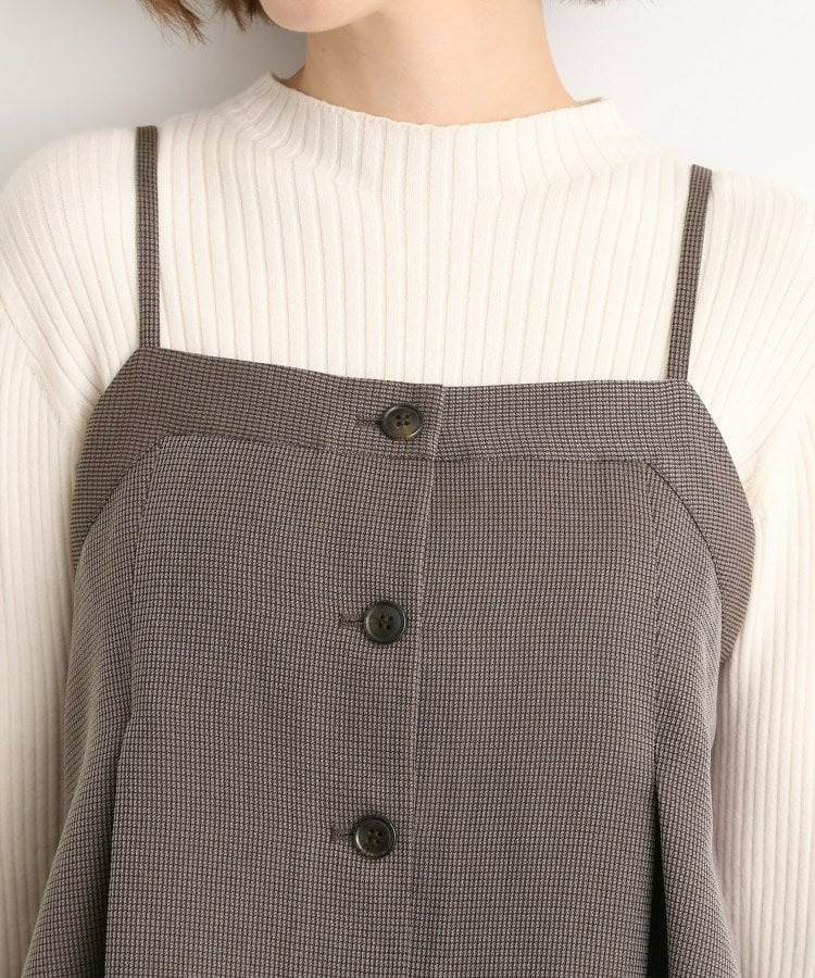 【2点SET/体型カバー】透け感とレイヤードで大人の遊び心を、ビスチェSET UP30