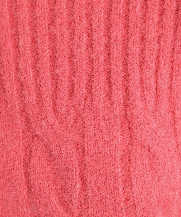 ふんわり包み込む ケーブルボートネックニット17