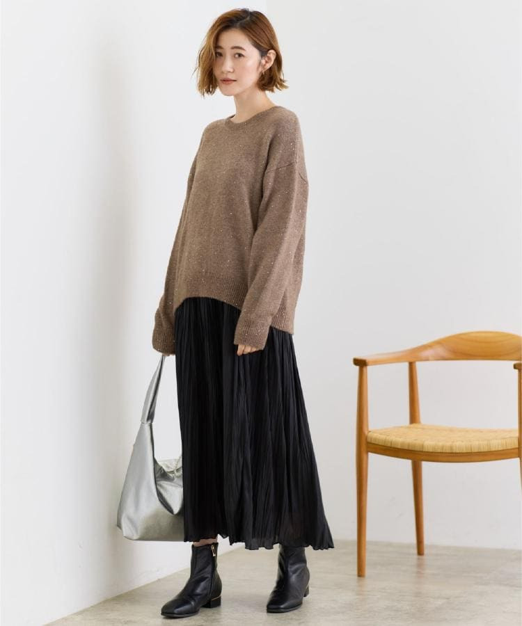 ミニスパンコールフェザープルオーバー11