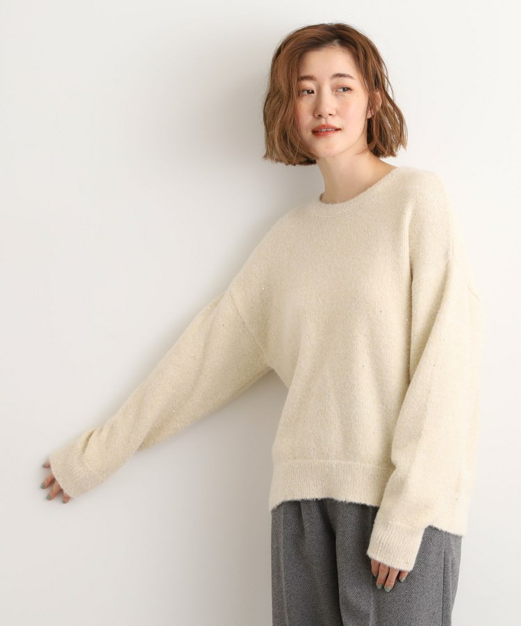 ミニスパンコールフェザープルオーバー2