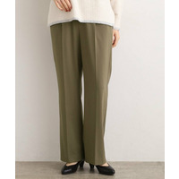 ストレッチ裏起毛ストレートパンツ