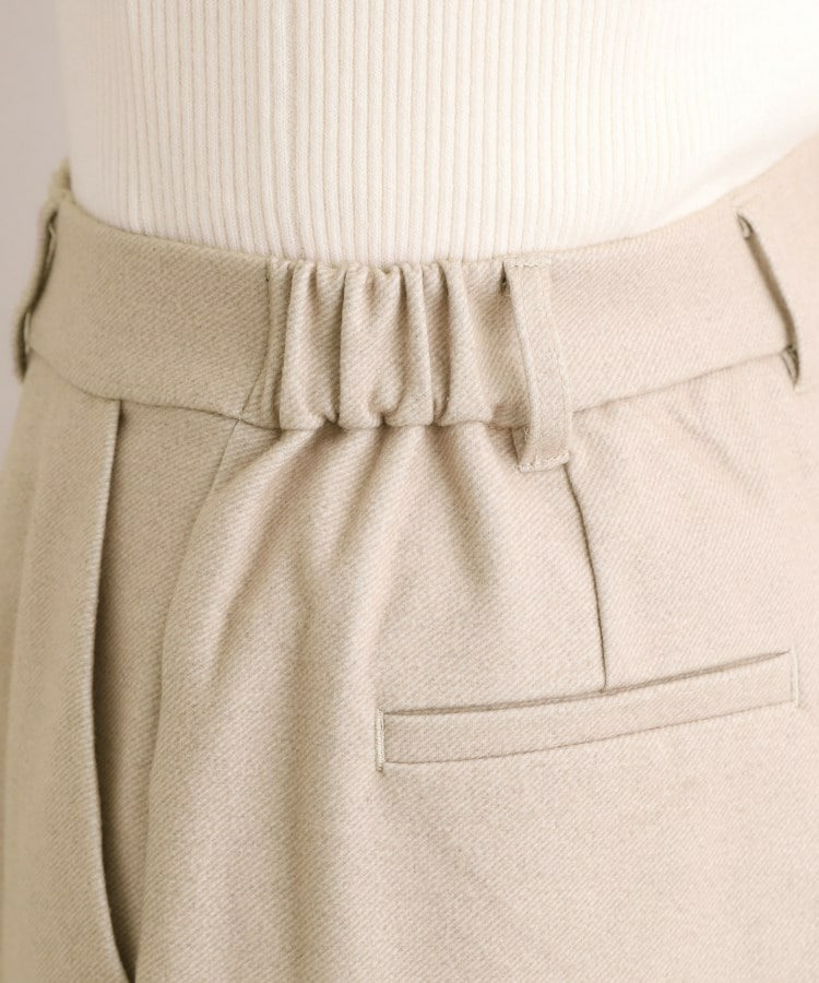 きれいめシルエットに、心地よさを仕込んで スーパーストレッチ起毛テーパードパンツ10