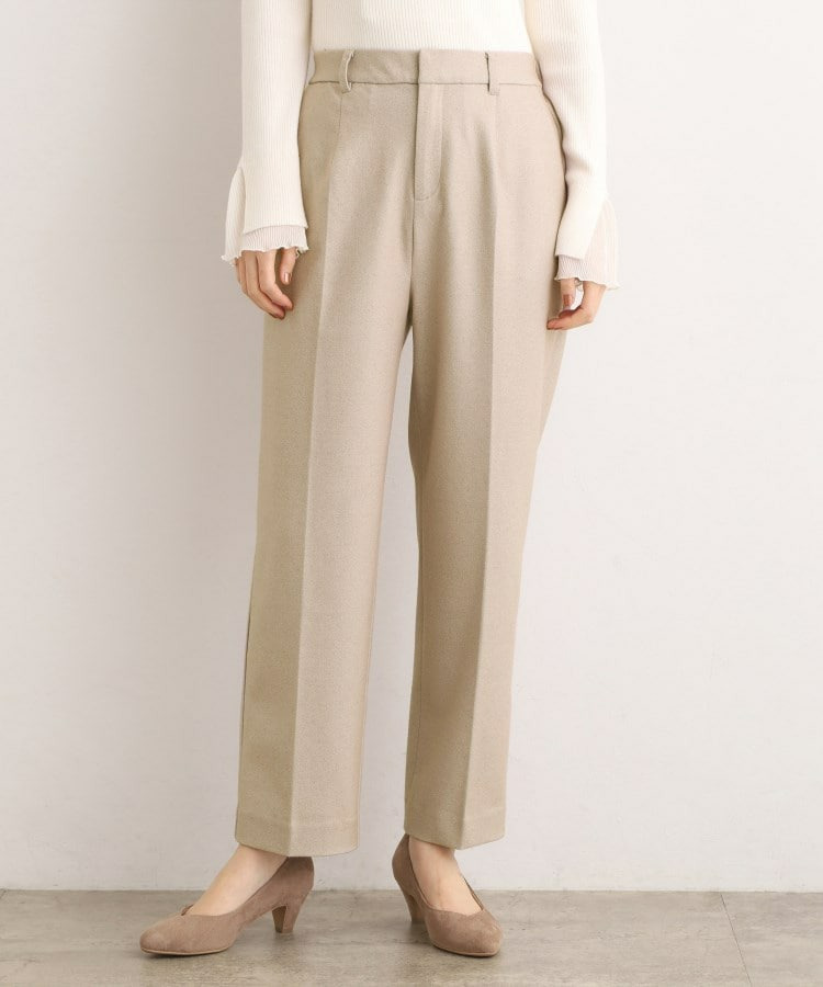 きれいめシルエットに、心地よさを仕込んで スーパーストレッチ起毛テーパードパンツ6