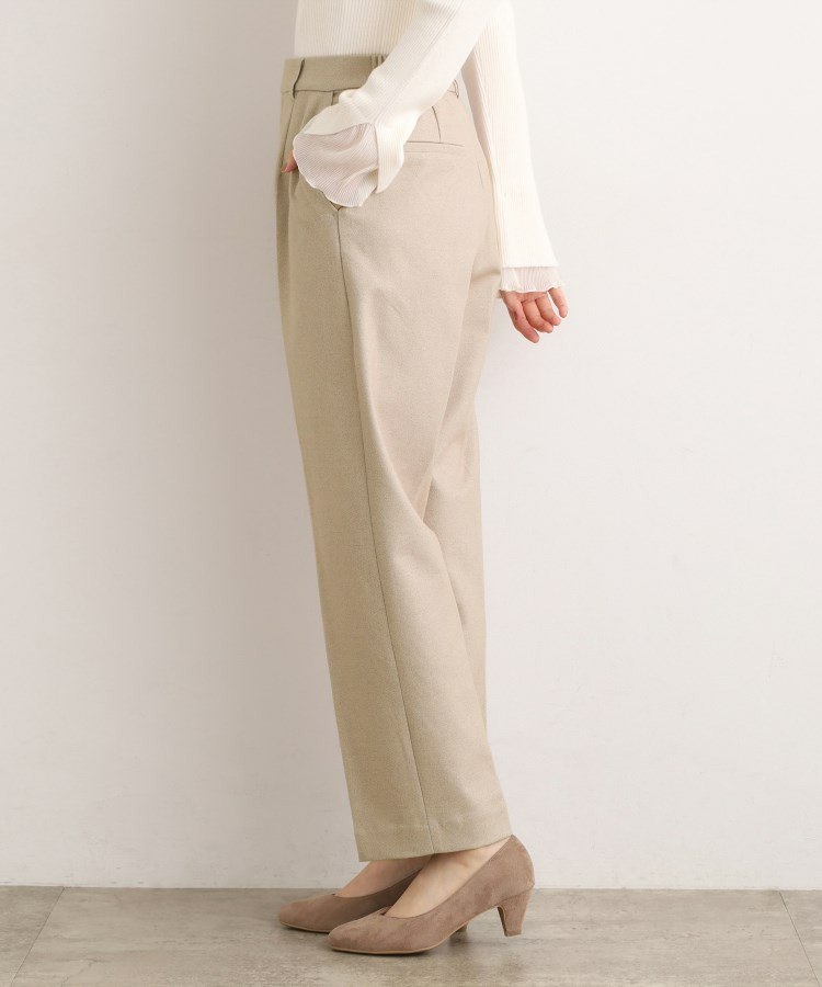 きれいめシルエットに、心地よさを仕込んで スーパーストレッチ起毛テーパードパンツ7