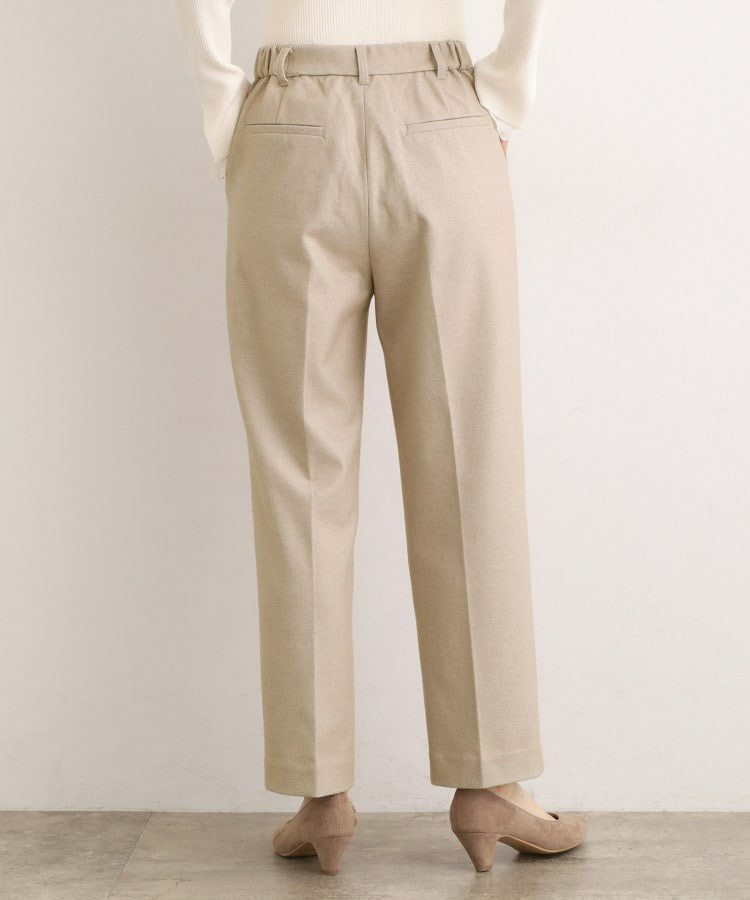 きれいめシルエットに、心地よさを仕込んで スーパーストレッチ起毛テーパードパンツ8