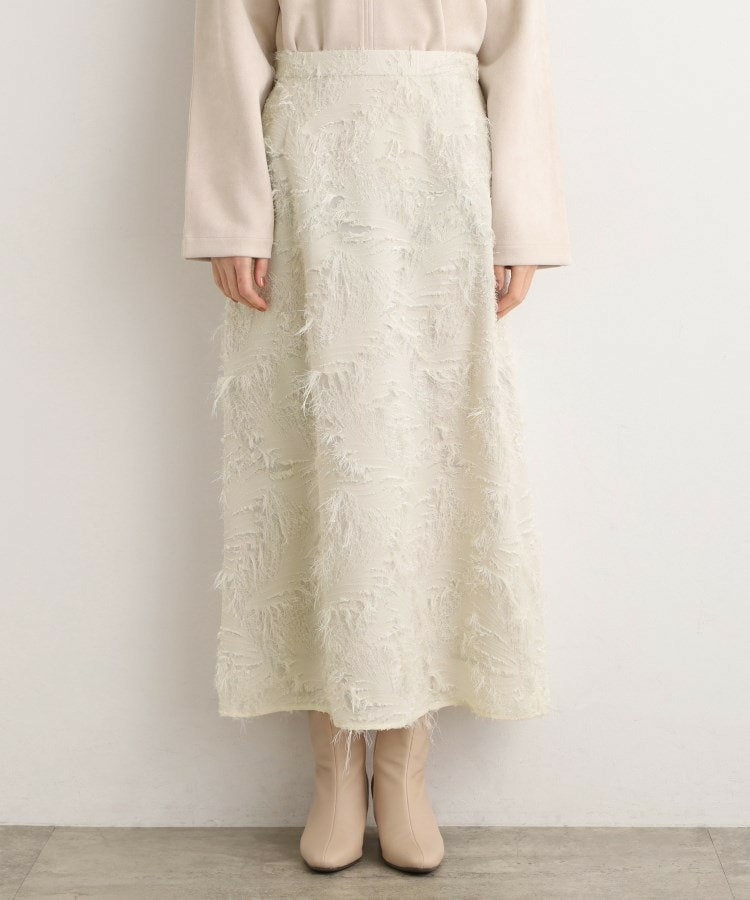 纏うだけで気分が華やぐ 主役級シャギースカート10