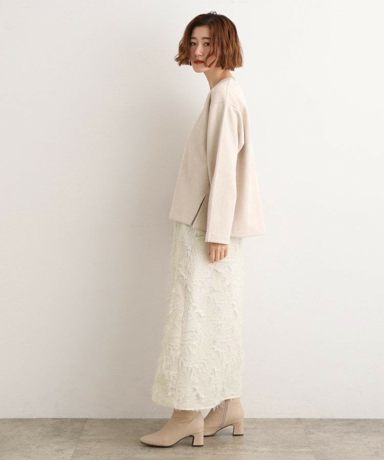 纏うだけで気分が華やぐ 主役級シャギースカート4