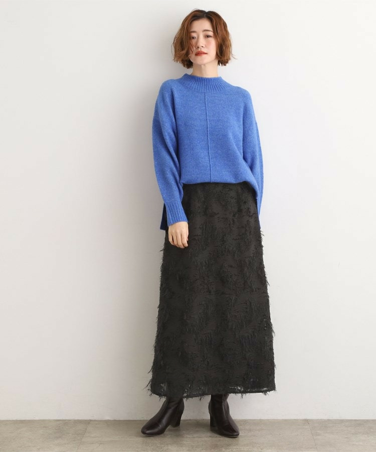 纏うだけで気分が華やぐ 主役級シャギースカート7