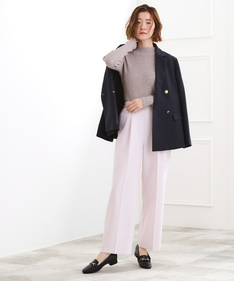 ベーシックリブニットプルオーバー12