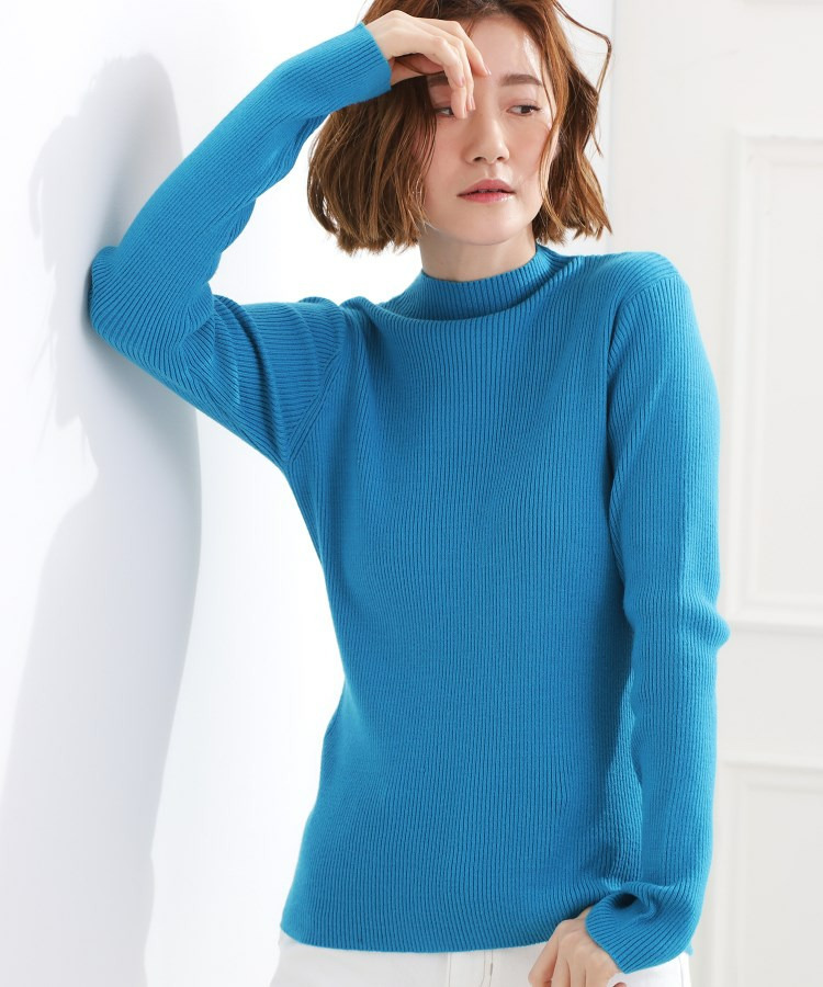 ベーシックリブニットプルオーバー14