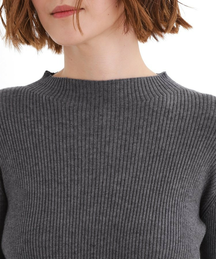 ベーシックリブニットプルオーバー25