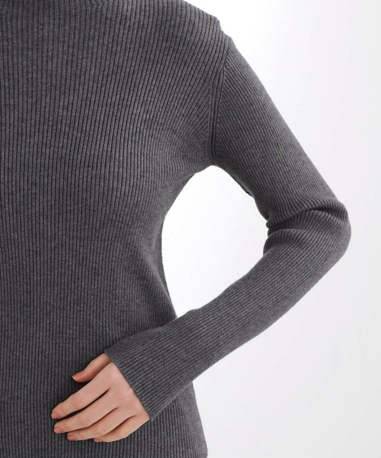 ベーシックリブニットプルオーバー26