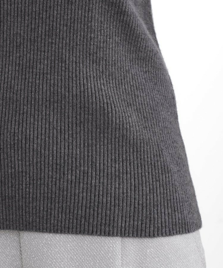 ベーシックリブニットプルオーバー27