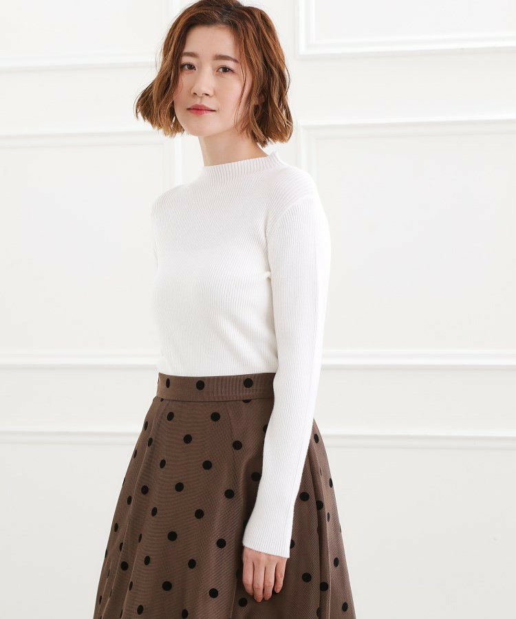 ベーシックリブニットプルオーバー4