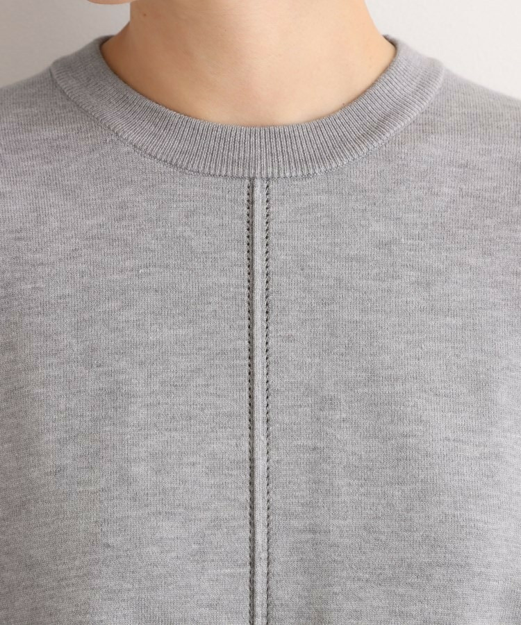 【SETUP可能】冬から春まで心地よく タック編みオーバーサイズニット17