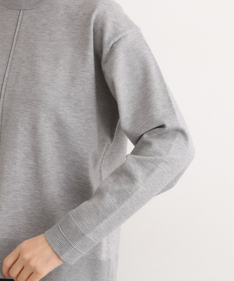 【SETUP可能】冬から春まで心地よく タック編みオーバーサイズニット18