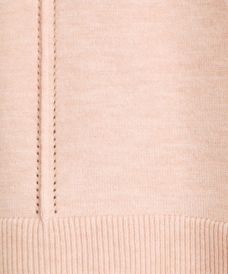 【SETUP可能】冬から春まで心地よく タック編みオーバーサイズニット9