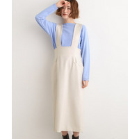 上品さと快適さを両立、美シルエットなハイウエストサス付きスカート