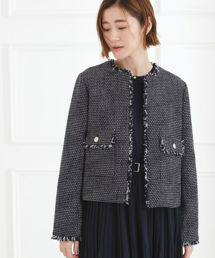 ショートツイードジャケット10