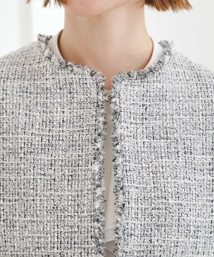 ショートツイードジャケット17