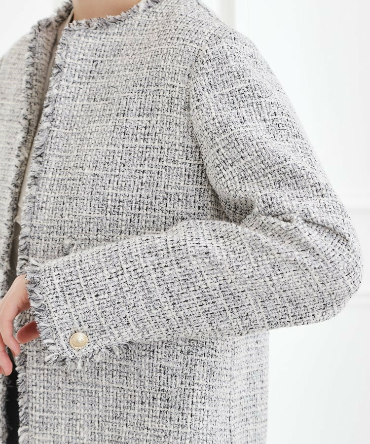 ショートツイードジャケット18