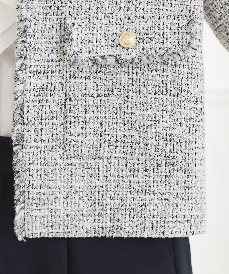 ショートツイードジャケット21