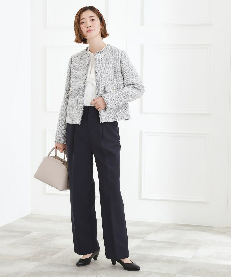 ショートツイードジャケット8