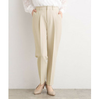 【マシンウォッシュ／防シワ】Wクロステーパードパンツ