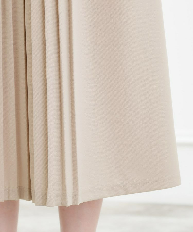 【手洗いOK】フロントプリーツ袖コンシャスワンピース22