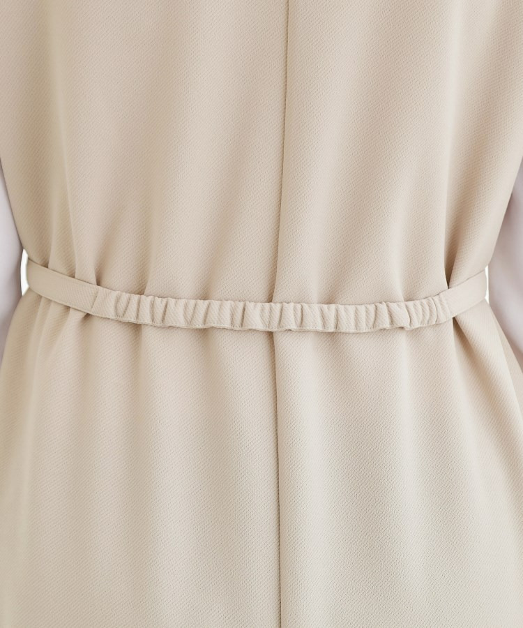 【手洗いOK】フロントプリーツ袖コンシャスワンピース24