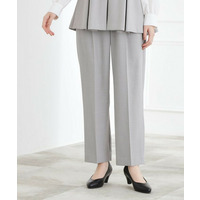 【マシンウォッシュ/防シワ/S-3L】着回しできるカセット服テーパードパンツ