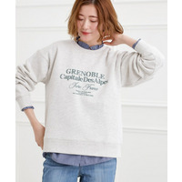 プレッピーロゴ裏起毛スウェット