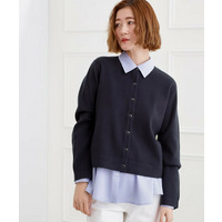 【洗える】毛玉軽減クルーネックカーディガン