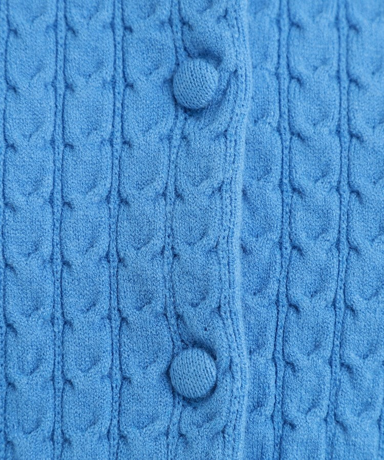 ミニケーブルクルーネックカーディガン17