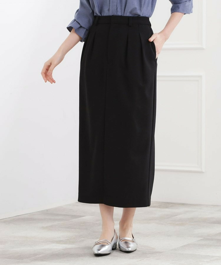 カットツイルタックナロースカート