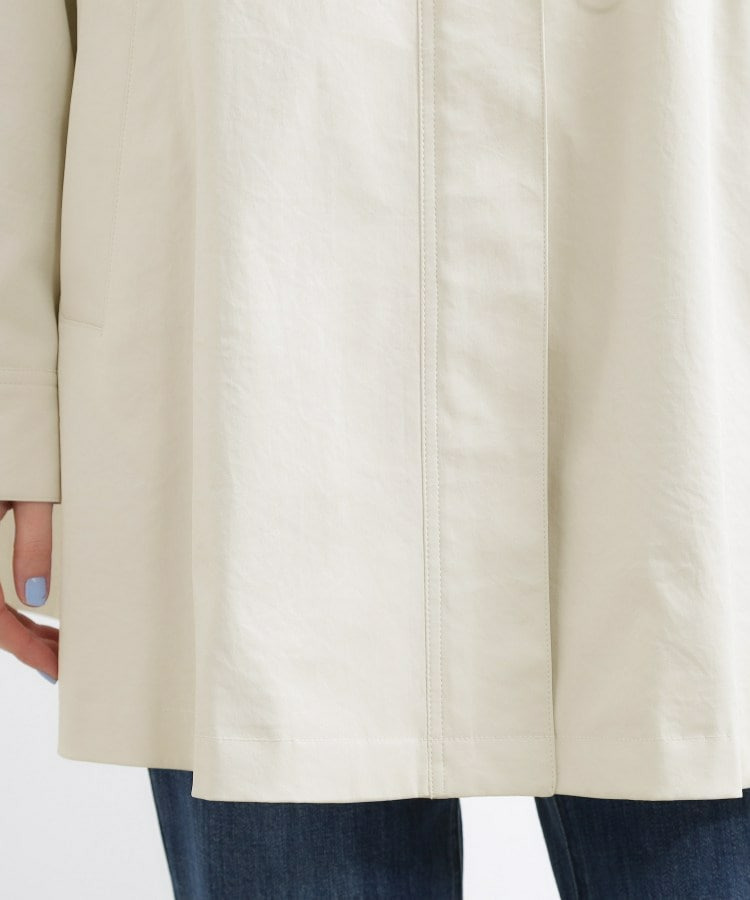 【撥水/シルエット2WAY】羽織るだけでサマになる、スタンドネックテントラインコート20