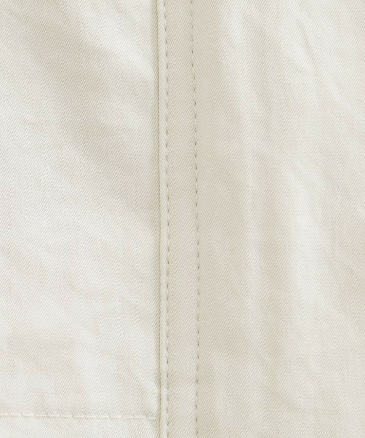 【撥水/シルエット2WAY】羽織るだけでサマになる、スタンドネックテントラインコート5