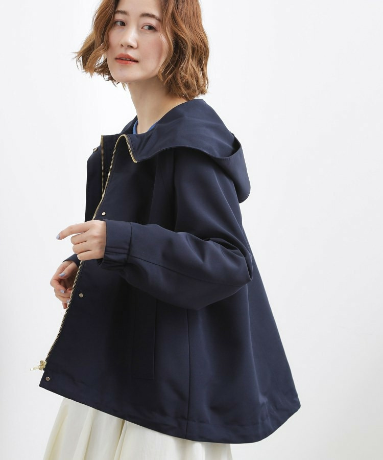 【撥水】きれいめに着こなせるマウンテンパーカ11