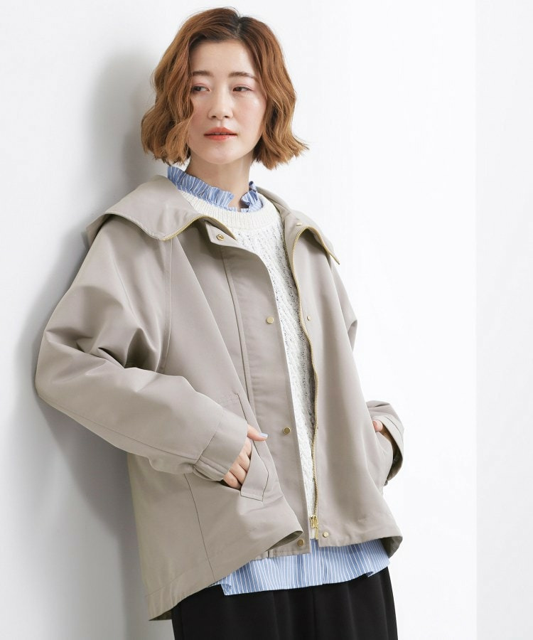 【撥水】きれいめに着こなせるマウンテンパーカ1