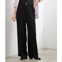 ベルトワイドパンツ