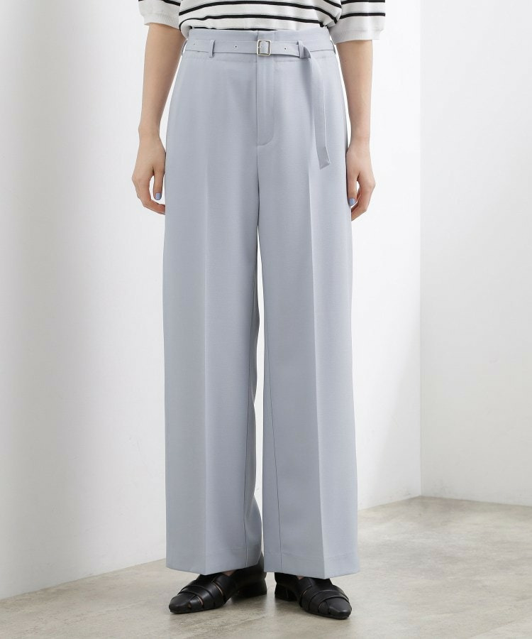 ベルトワイドパンツ14