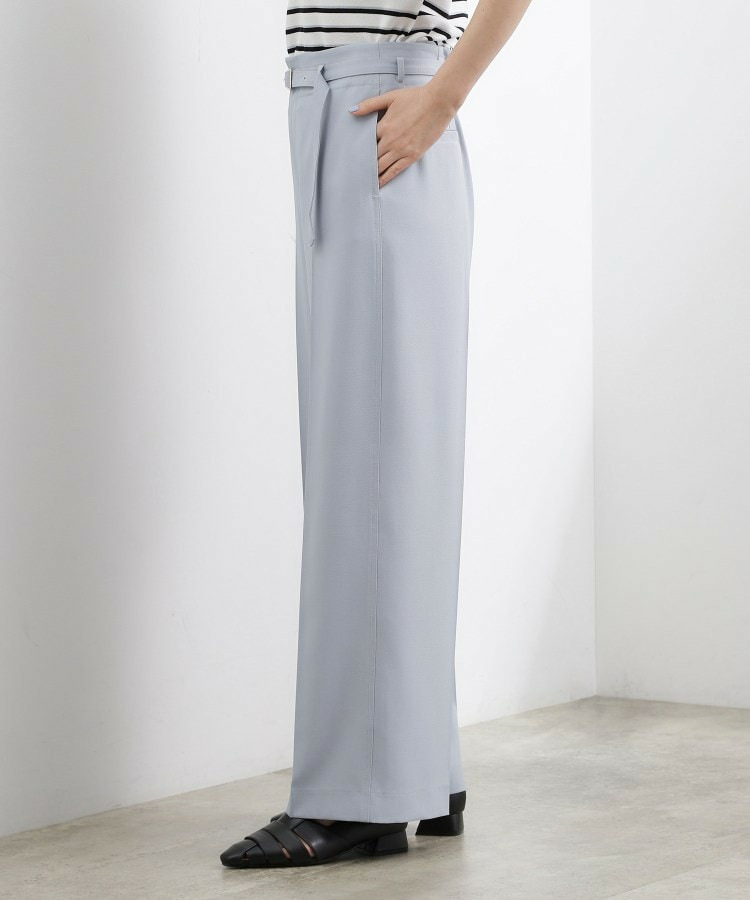 ベルトワイドパンツ15