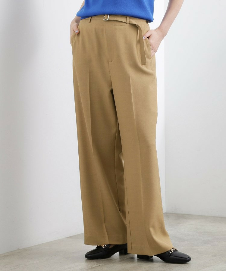ベルトワイドパンツ6