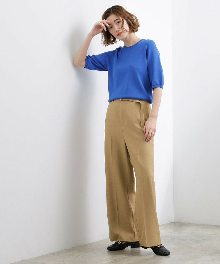 ベルトワイドパンツ8