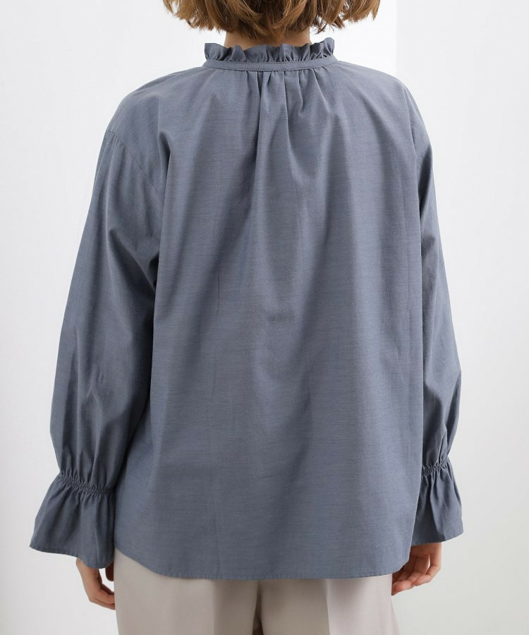 フリルカラーリボンブラウス12