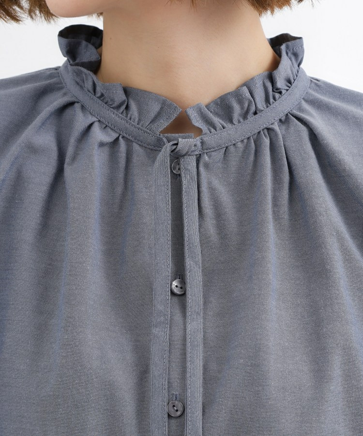 フリルカラーリボンブラウス21