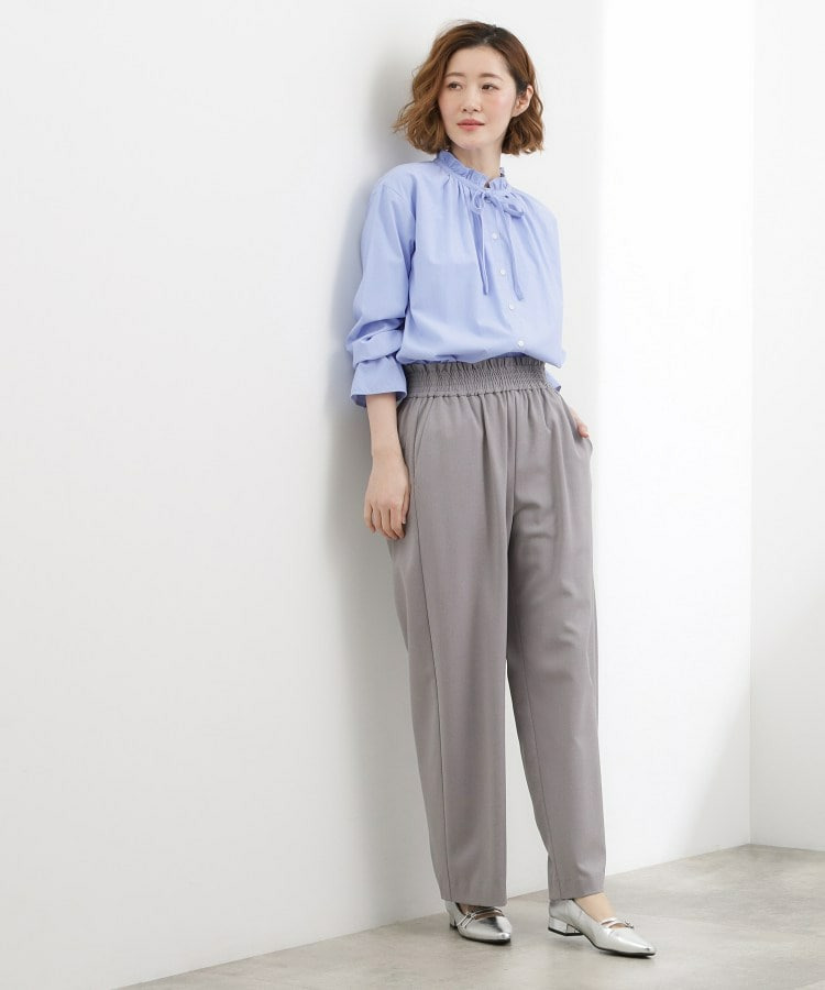 フリルカラーリボンブラウス7