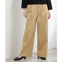 ツータック ワイドチノパンツ